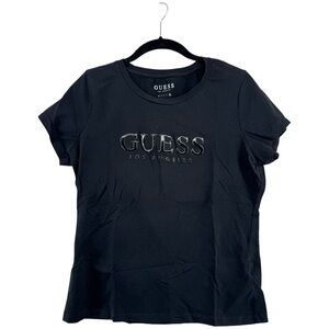 GUESS Los Angeles Black Short Sleeve Tee
